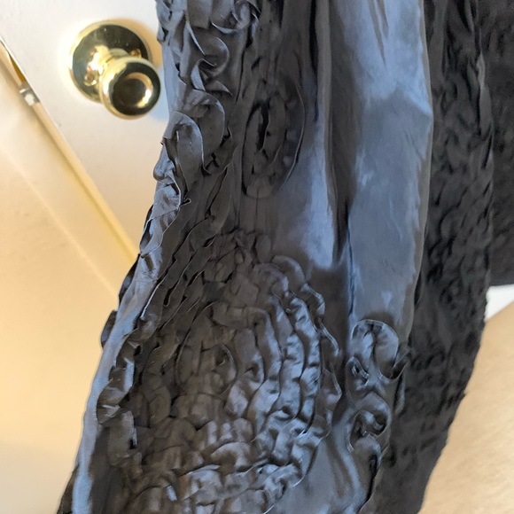 ADRIANNA PAPELL black evening dress size 16 - Picture 5 of 7